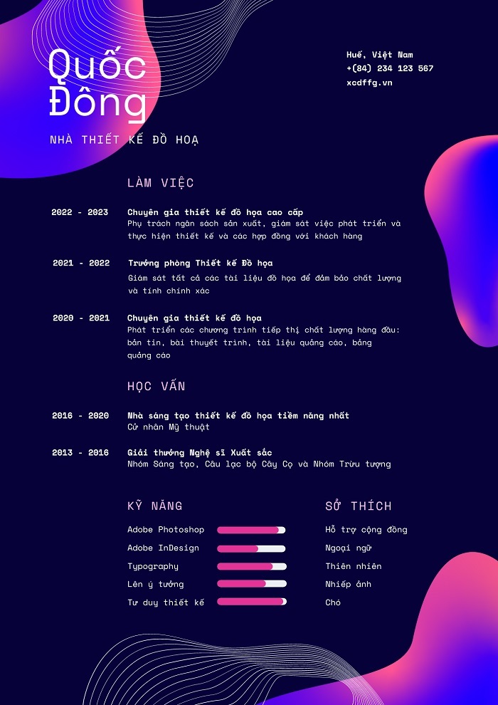 Các kỹ năng trong CV