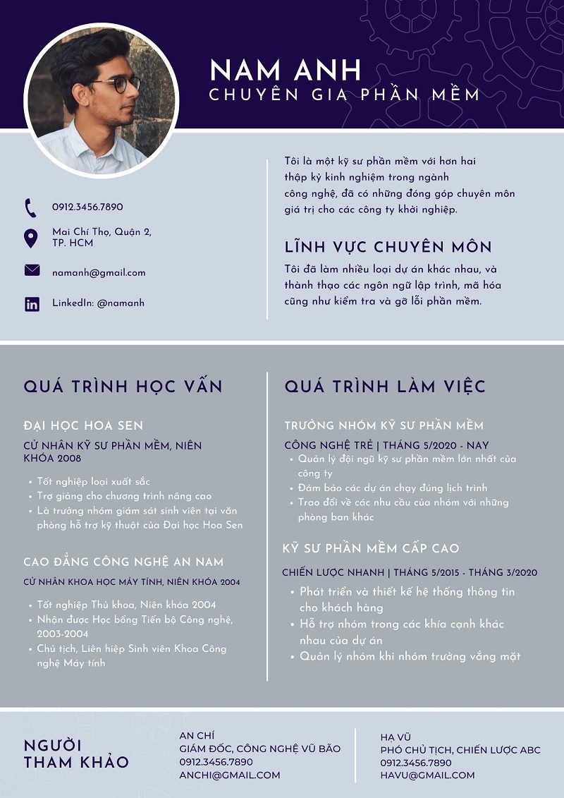 Cách trình bày kinh nghiệm làm việc trong CV